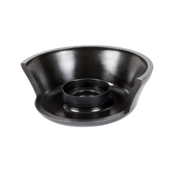 Subrosa Rear Drive Side Chromoly Hub Guard Black